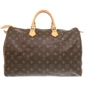Louis Vuitton Monogram Speedy LV Handbag